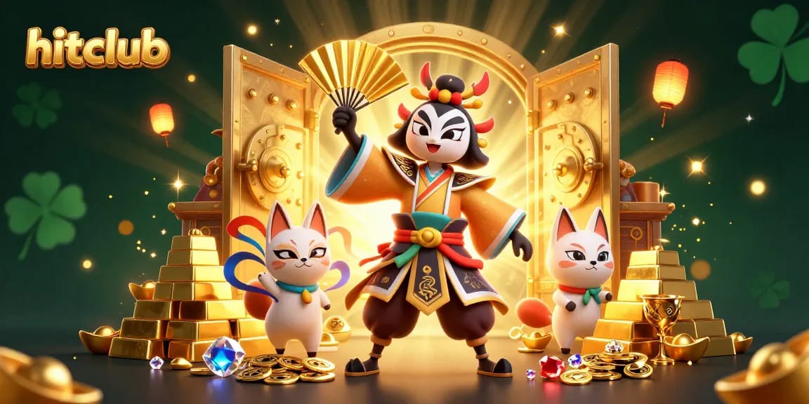 Experience thrilling moments at hitclub with vibrant 3D casino characters and dynamic gaming elements.