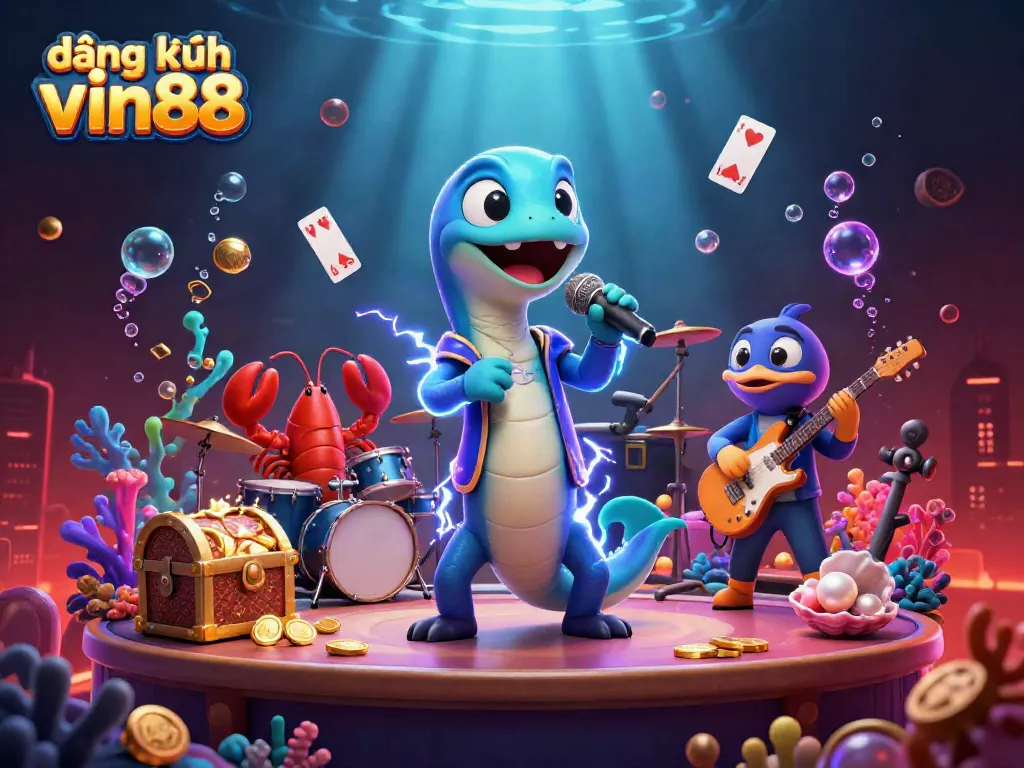 Engage in exciting gameplay by registering on đăng ký vin88 while exploring an underwater casino spectacle.