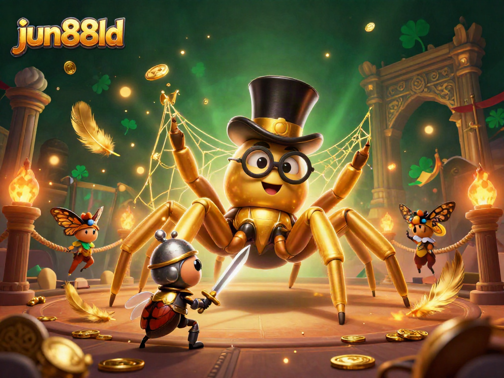 Experience thrilling gameplay with jun88ld’s vibrant casino scene featuring unique characters and elements.