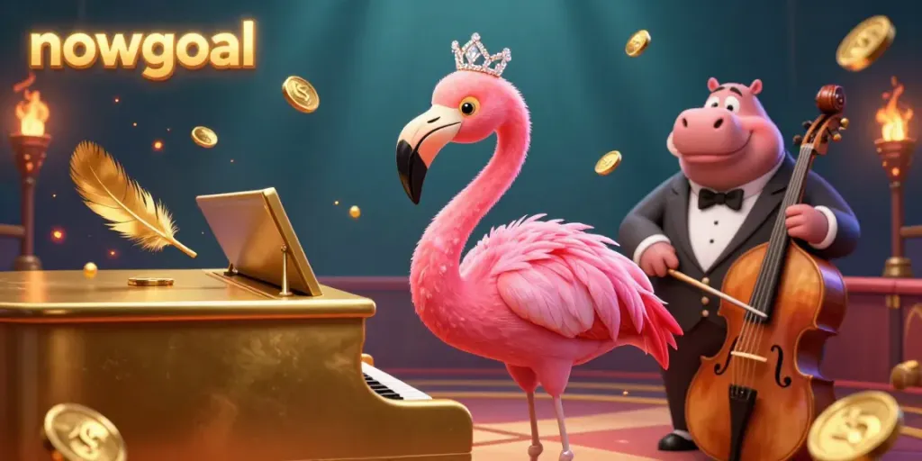 Enjoy live betting action with nowgoal in a vibrant casino setting featuring engaging performers.