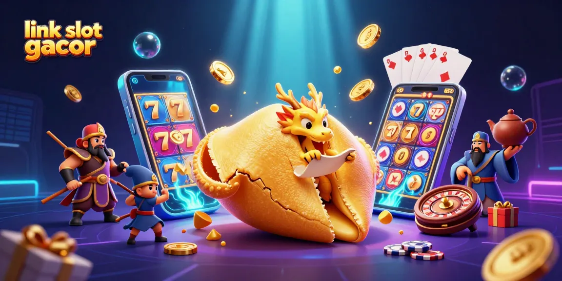 Engage with link slot gacor and immerse in a vibrant scene of animated 3D slot gameplay featuring joyful characters.