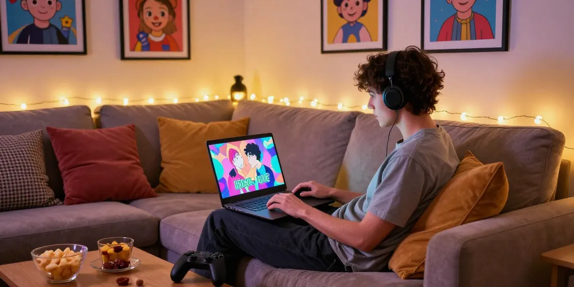 Engaging gaming moment featuring lewdspot's vibrant adult visual novel gameplay.