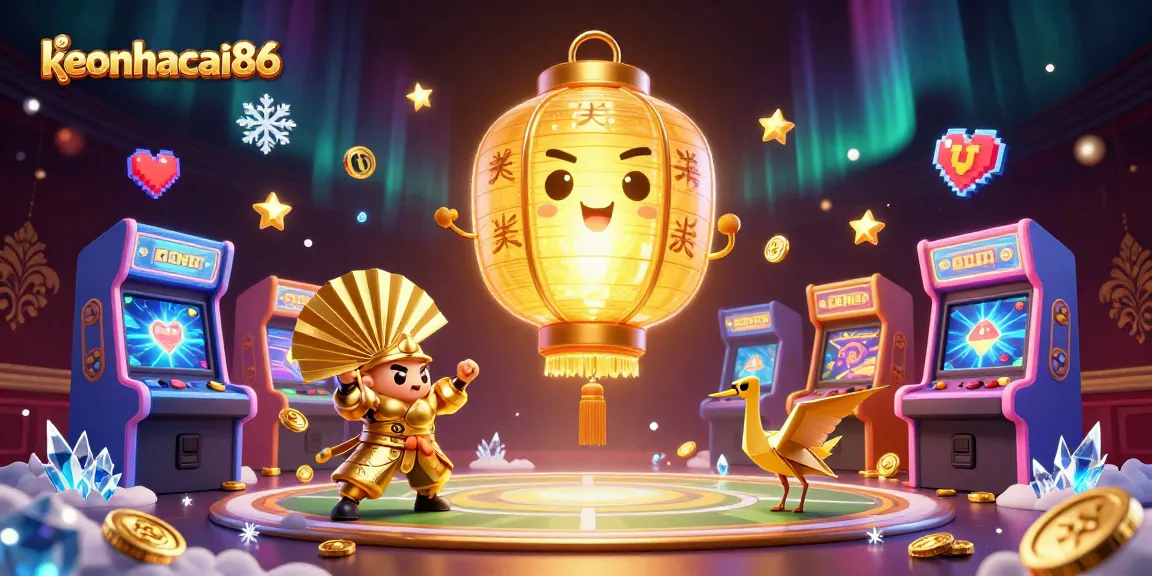 Engage in thrilling sports betting strategies with dynamic keonhacai86 action scene featuring golden lantern spirit.