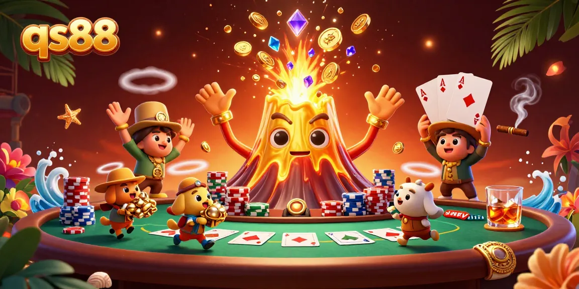 Experience thrilling wins at qs88 in vibrant scenes of adventure and gambling excitement.
