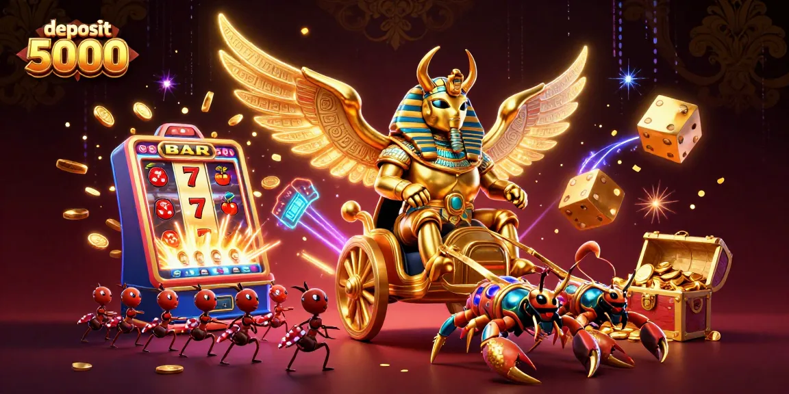 Engage in thrilling gameplay with deposit 5000 at this exciting casino, featuring vibrant slot machines and rich animations.