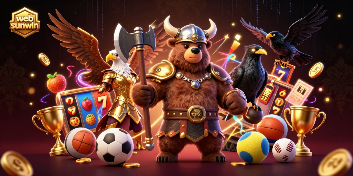 Experience exciting play at web sunwin with a vibrant 3D scene of casino action featuring dynamic characters and immersive elements.