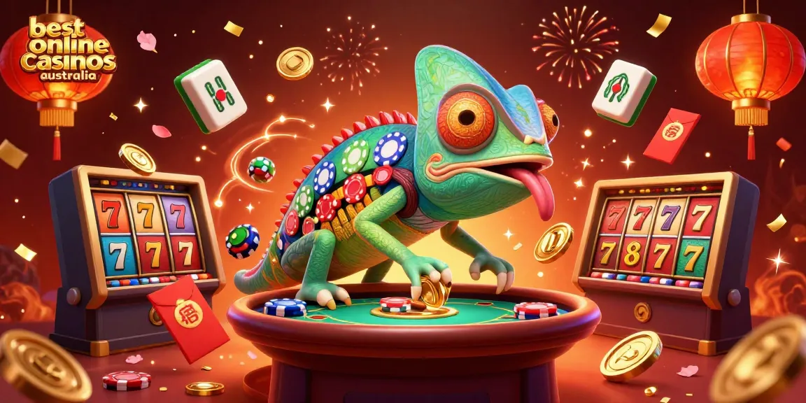 Engage at the best online casinos Australia with vibrant slot games and festive elements